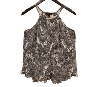 Banana Republic Floral Paisley Strappy Tank Size M